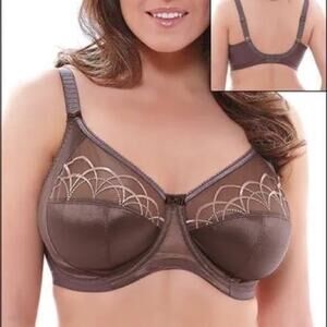 Elomi EL4030PCN Cate Underwire Full Cup Banded Bra in brown 38M